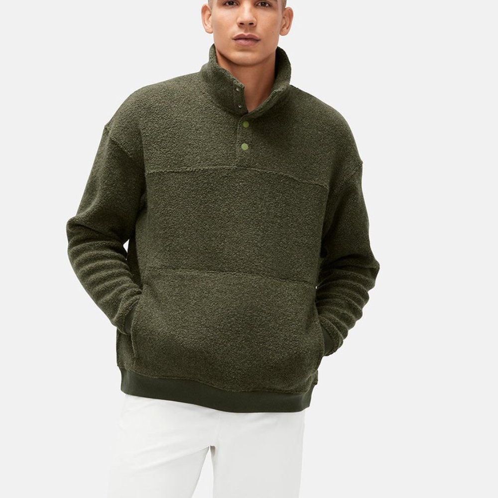 Outdoor Voices MegaFleece Snap Up - Vine